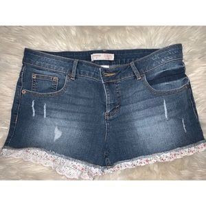Jean shorts